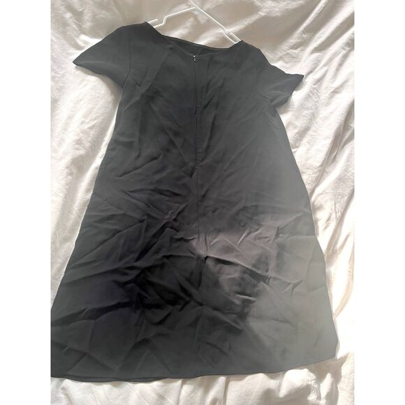 Womens MM LaFleur The Georgia Dress Swing Crepe Size Large Black - Picture 9 of 9